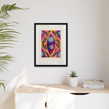 Flower pochoir pattern in Art Nouveau oriental style