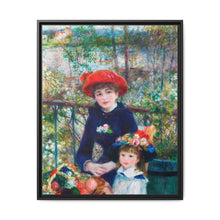 Two Sisters (On the Terrace) (1881) by Pierre-Auguste Renoir - NOMADEN ART GALLERY