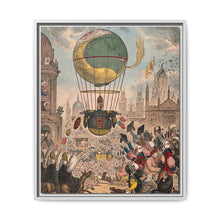 William Wyndham Grenville, Baron Grenville, dispensing Roman Catholic tracts from a balloon to the people of Oxford - NOMADEN ART GALLERY