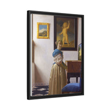 Johannes Vermeer’s Lady Standing at a Virginal (ca. 1670–1672)