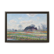 Claude Monet's Tulip Fields at Sassenheim (1886). Original from the Sterling and Francine Clark Art Institute. - NOMADEN ART GALLERY