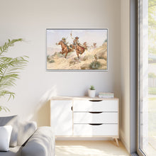 Apache Indians on Horseback by Herman Wendelborg Hansen