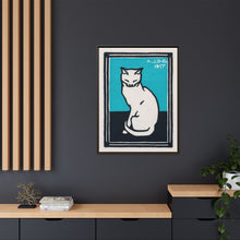 Sitting cat (1917) by Julie de Graag