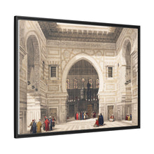 Interior of the mosque of the Sultan the Ghoree illustration by David Roberts (1796–1864)