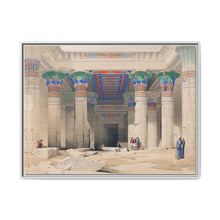 Grand Portico of the Temple of Philae Nubia illustration by David Roberts (1796–1864) - NOMADEN ART GALLERY