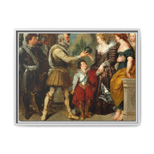 Henri IV Conferring the Regency upon Marie de' Medici (after Rubens) by Eugène Delacroix - NOMADEN ART GALLERY