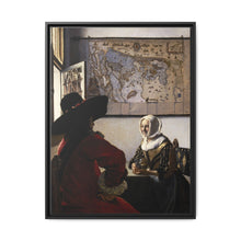 Johannes Vermeer’s Officer and Laughing Girl (ca. 1657) - NOMADEN ART GALLERY