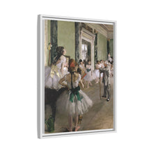La clase de danza de Edgar Degas (1875) 