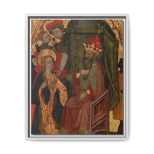 Saint Katherine of Alexandria before the Roman Emperor by Nicolás Solano - NOMADEN ART GALLERY