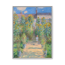 Claude Monet's The Artist's Garden at Vétheuil (1881) - NOMADEN ART GALLERY
