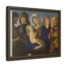 Madonna and Child with Four Saints (ca. 1500 (Renaissance)) by Vincenzo di Biagio Catena and After Giovanni Bellini