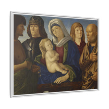 Madonna and Child with Four Saints (ca. 1500 (Renaissance)) by Vincenzo di Biagio Catena and After Giovanni Bellini