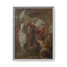 Saint Martin Sharing his Coat with a Beggar by Louis Galloche - NOMADEN ART GALLERY