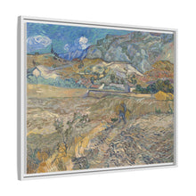 Vincent van Gogh's The Landscape at Saint-Rémy (Enclosed Field with Peasant) - NOMADEN ART GALLERY