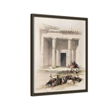 Entrance to the caves of Beni Hasan illustration by David Roberts (1796–1864)