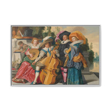 Merry Company on a Terrace (1625) by Dirck Hals - NOMADEN ART GALLERY