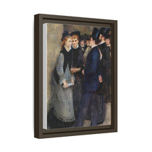 Leaving the Conservatory (La Sortie du conservatoire) (1876–1877)b by Pierre-Auguste Renoir