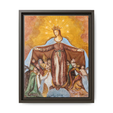 Fresco of Virgin-of-Mercy on the northern wall of the subsidiary church Saint Anna in Saager - NOMADEN ART GALLERY