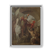 Saint Martin Sharing his Coat with a Beggar by Louis Galloche - NOMADEN ART GALLERY