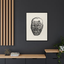 Ancient face from 19th Century Grammar of Ornament by Owen Jones. - NOMADEN ART GALLERY