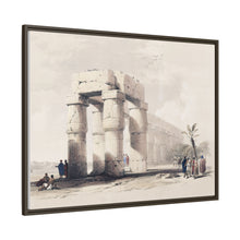 Luxor in upper of Egypt illustration by David Roberts (1796–1864).