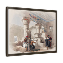 Deir el Medina (Dayr al Madinah) is an ancient Egyptian village which was home to the artisans who worked on the tombs in the Valley of the Kings illustration by David Roberts