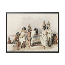 Nubian women at Kortie on the Nile illustration by David Roberts (1796–1864) - NOMADEN ART GALLERY