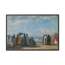 Claude Monet's The Beach at Trouville - NOMADEN ART GALLERY