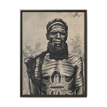 A shaman or medicine man with extensive body painting, Worgaia, Central Australia - NOMADEN ART GALLERY