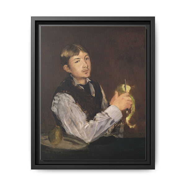 Young Boy Peeling a Pear by Edouard Manet - NOMADEN ART GALLERY