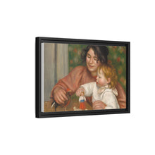 El niño con juguetes de Pierre-Auguste Renoir, Gabrielle y el hijo del artista, Jean (1895-1896) 