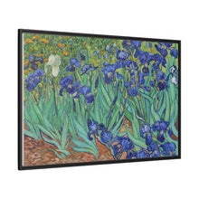 Vincent Van Gogh's Irises (1889). Famous painting, original from the J. Paul Getty Museum. - NOMADEN ART GALLERY