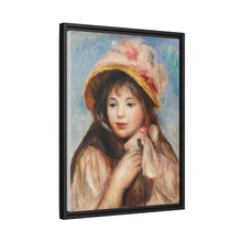 Mädchen mit rosa Haube (Jeune fille au chapeau rose) (1894) von Pierre-Auguste Renoir