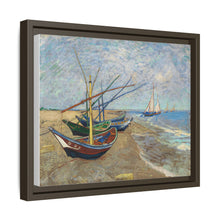 Vincent van Gogh's Fishing Boats on the Beach at Saintes-Maries (1888) - NOMADEN ART GALLERY