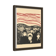 Edvard Munch's Anxiety (Angst) (1896) - NOMADEN ART GALLERY