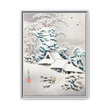 Sawatari in Snow (1936) print in high resolution by Hiroaki Takahashi - NOMADEN ART GALLERY