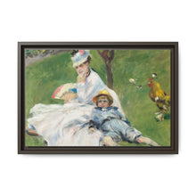 Pierre-Auguste Renoir's Madame Monet and Her Son (1874) - NOMADEN ART GALLERY