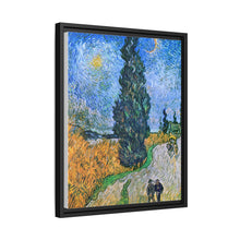 Vincent van Gogh's Road with Cypress and Star (1890) - NOMADEN ART GALLERY
