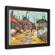 The Factory (1887) by Vincent Van Gogh. Original from the Barnes Foundation. - NOMADEN ART GALLERY