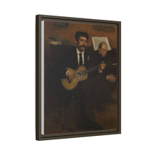 Lorenzo Pagans et Auguste de Gas (1871-1872) by Edgar Degas