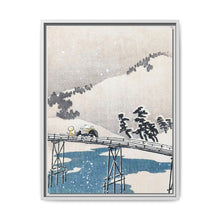 Snowy landscape with Mount Fuji (1900–1910) by Ohara Koson
