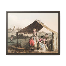 Illustration of teasel field from The Costume of Yorkshire (1814) by George Walker - NOMADEN ART GALLERY