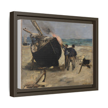Tarring the Boat (Le Bateau goudronné) de Édouard Manet