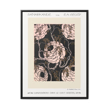 Flower pattern Art Deco stencil print in oriental style. Original from our own 1914 edition of Samarkande - NOMADEN ART GALLERY