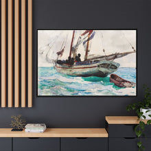Schooner–Nassau (ca. 1888–1889) by Winslow Homer