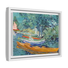 Vincent van Gogh's Bank of the Oise at Auvers (1890) famous painting from the Detroit Institute of Arts. - NOMADEN ART GALLERY