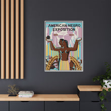 Poster for the American Negro Exposition in Chicago (1940) illustration by Robert Savon Pious.