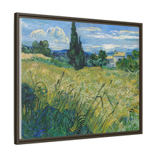 Vincent van Gogh's Green Wheat Field with Cypress (1889) - NOMADEN ART GALLERY