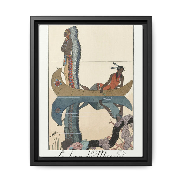 Langs de Missouri (1923) by George Barbier - NOMADEN ART GALLERY