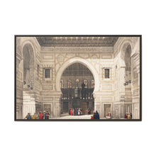 Interior of the mosque of the Sultan the Ghoree illustration by David Roberts (1796–1864) - NOMADEN ART GALLERY
